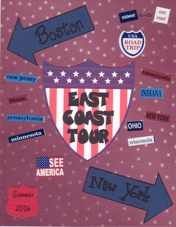 East Coast Tour