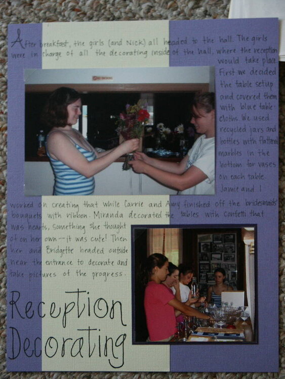 Reception Decorating pg 1