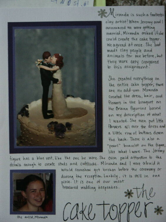 The Cake Topper