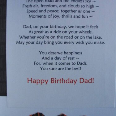 Dad Birthday Card