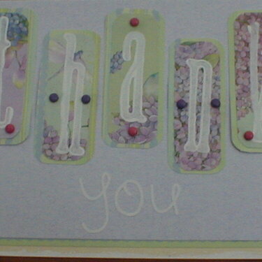 Thank You Card - Floral