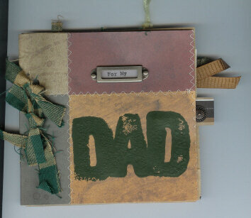 Paper Bag Book for Dad