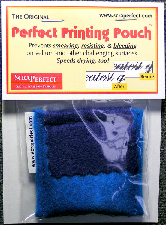 Original Perfect Printing Pouch (color Blue)