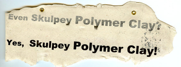 Inkjet printing on Polymer Clay