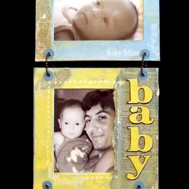Sweet Baby Frame wall hanging