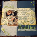 Aidan Loves puddles