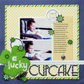 A Lucky Cupcake