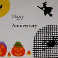 Halloween Anniversary Card