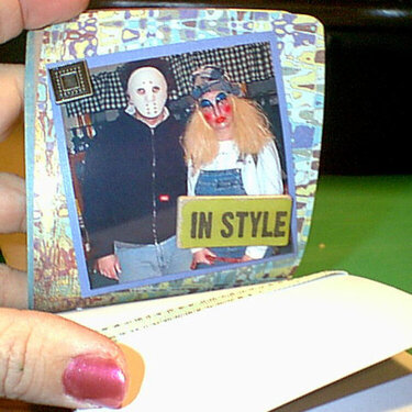 Mini Matchbook Album