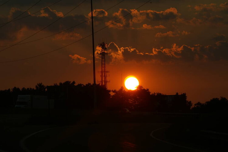 Ohio sunset
