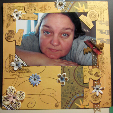Amber&#039;s challenge - left hand side of layout