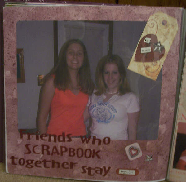 friends who scrapbook together stay together