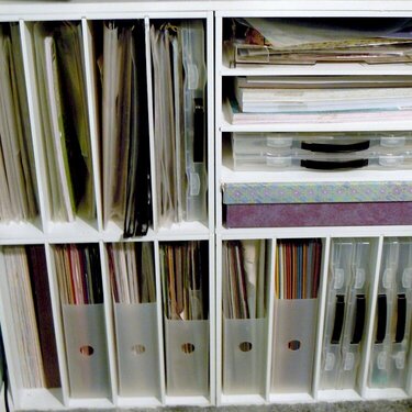Paper Storage Before Organizational Challenge 2011