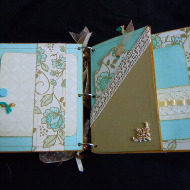 Linen Closet Paper Bag Mini Album