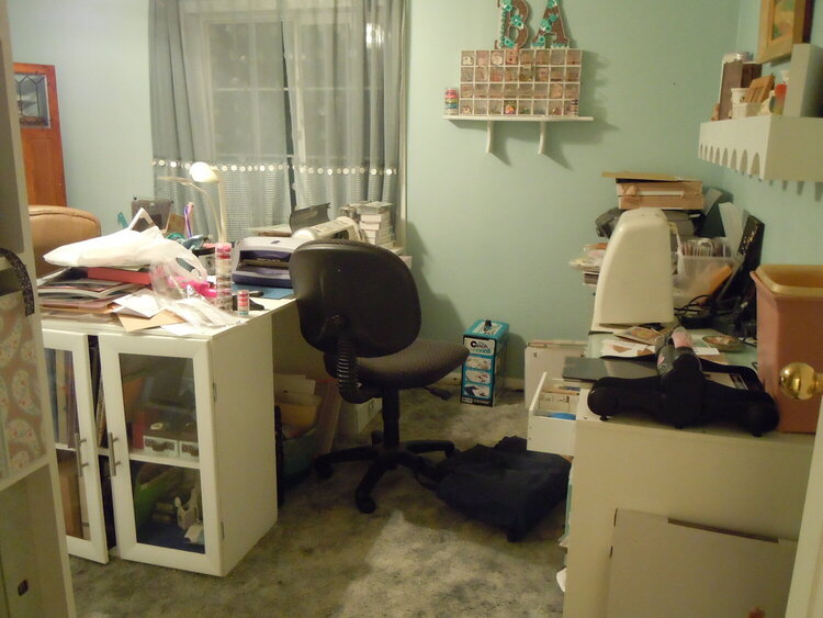 Scraproom Before Organization 2012