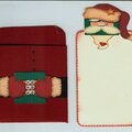 Book Pocket Swap - Santa