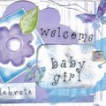 front of baby card