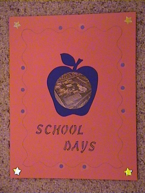 1. School Days Title Page
