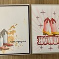 Howdy Boots Cards