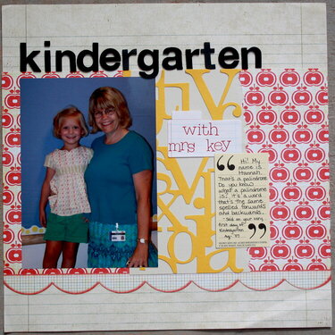 Kindergarten with Mrs. Key