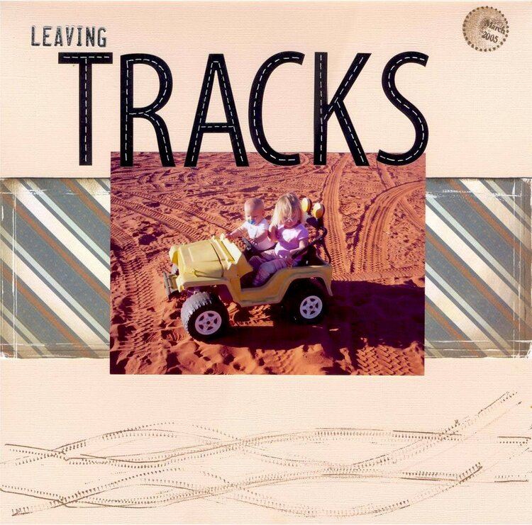 leaving tracks