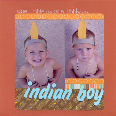 one little indian boy