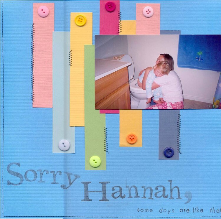 Sorry Hannah