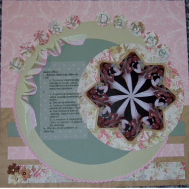 August Circle Page Challenge