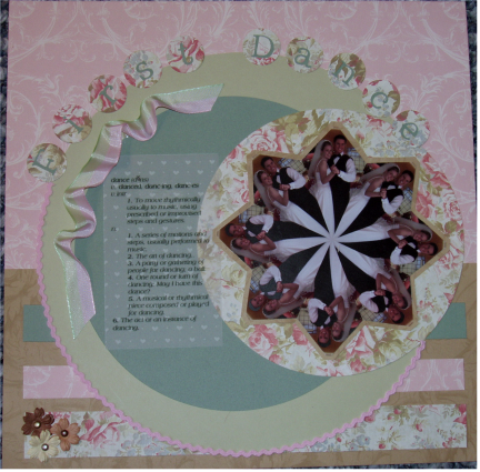 August Circle Page Challenge