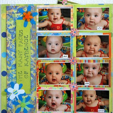 The Many Faces of Kaydence **Are You Nuts Challenge**