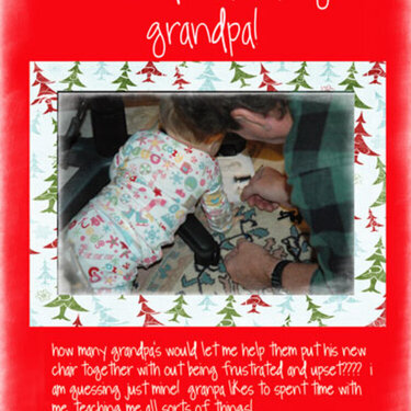 who needs santa......when I got grandpa