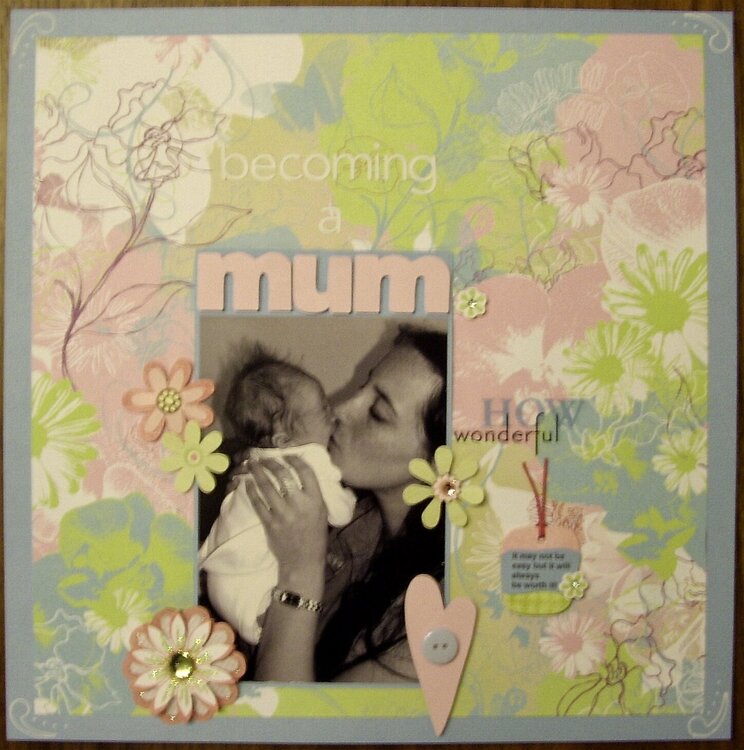 Becoming a mum