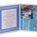 Baby Boy Accordian Book