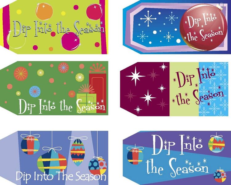 &quot;Dip Into the Season&quot; tags