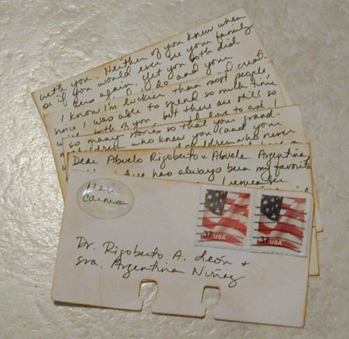 My Letter to Cuba--Detail 1