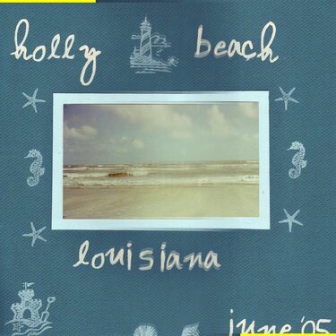Holly Beach Louisiana June 2005