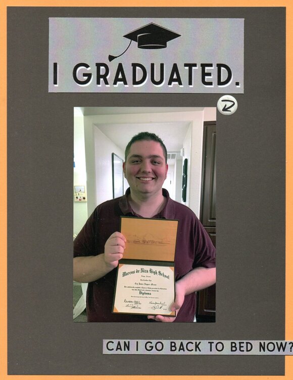 I Graduated!