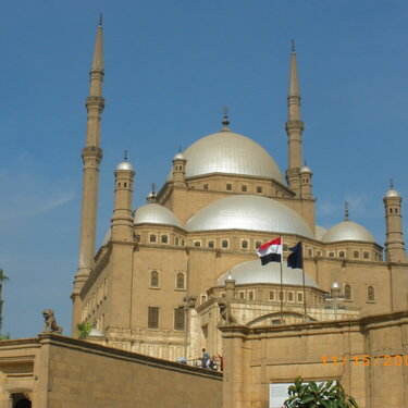 Mohammed Ali Mosque in Cairo Egypt