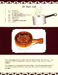 All Meat Chili Recipe