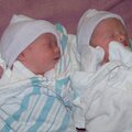 Twin grandsons - Benjamin & Elijah
