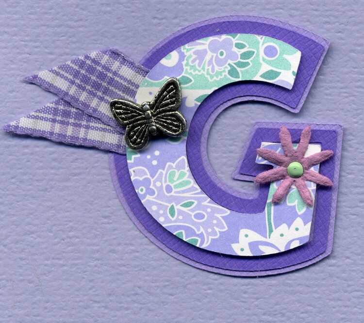 G-Girl Monogram