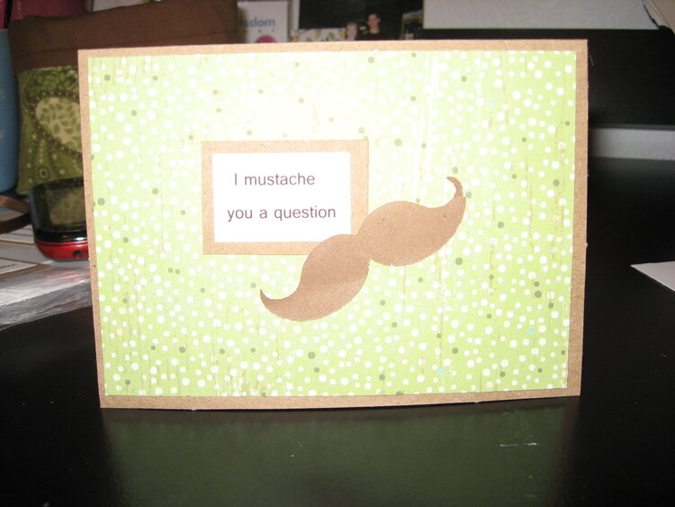mustache card 2