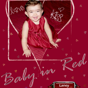 Baby in Red