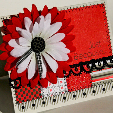 Just Because- card- *KaiserCraft products*