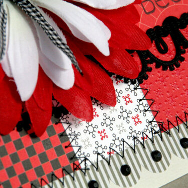 Just Because- card detail- *KaiserCraft products*