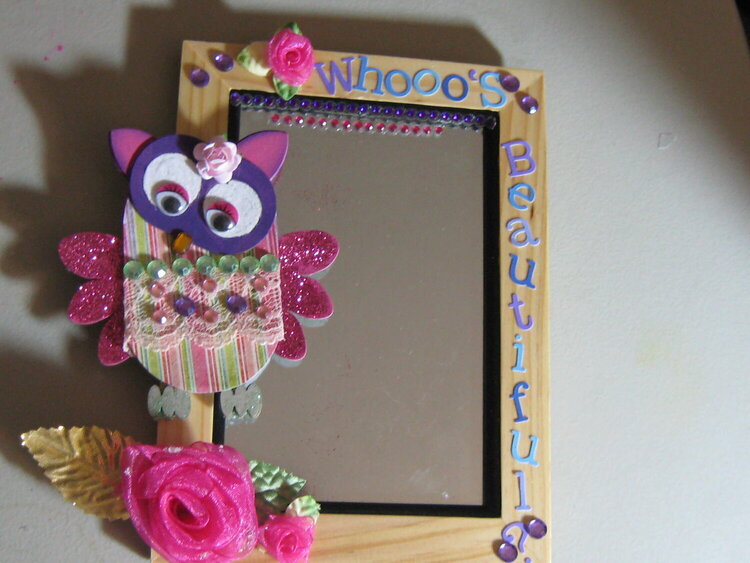 Challenge for 3 tails craft chippie-mirror