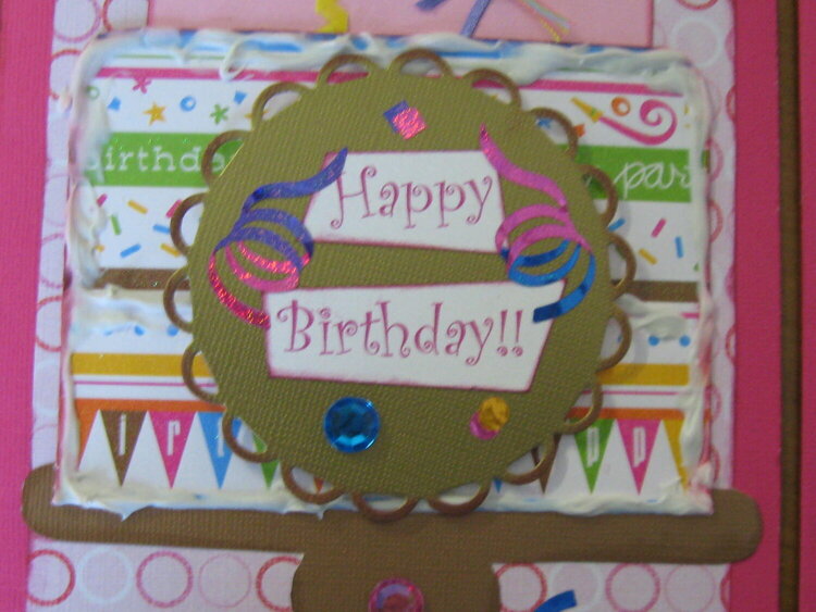 birthday card swap-girly