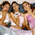 my gurlies briana, gloria, 'n' i @ the prom after party! may 16*'03