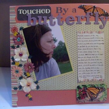 Touched by a butterfly