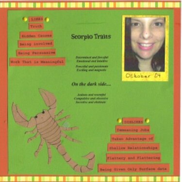 Scorpio Traits